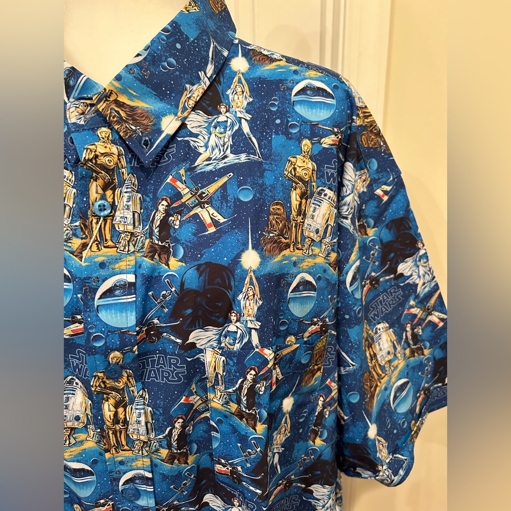 NWT RSVLTS STAR WARS™ "LUKE SLEEPWALKER"
KUNUFLEX Short Sleeve Shirt size 3XL